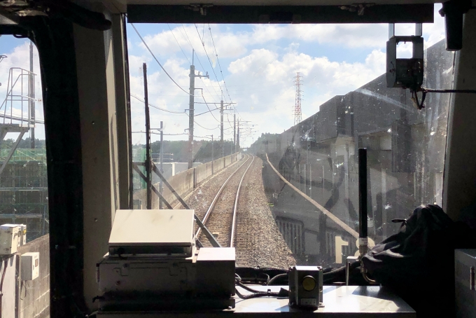 鉄道乗車記録の写真:車窓・風景(5)     「成田線分岐点付近(3)。」