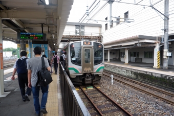 新白河駅から福島駅:鉄道乗車記録の写真