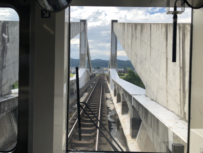 鉄道乗車記録の写真:車窓・風景(6)        「須川橋梁。」