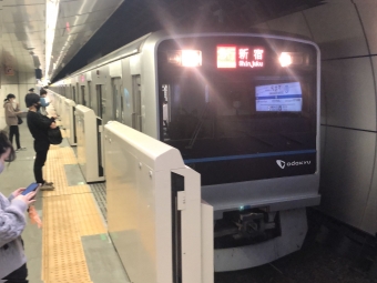 下北沢駅から新宿駅:鉄道乗車記録の写真