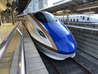 東京駅から金沢駅:鉄道乗車記録の写真