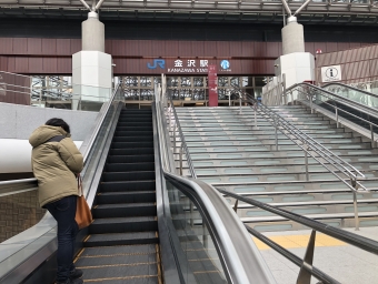 金沢駅から七尾駅:鉄道乗車記録の写真