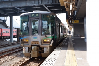 高岡駅から泊駅の乗車記録(乗りつぶし)写真