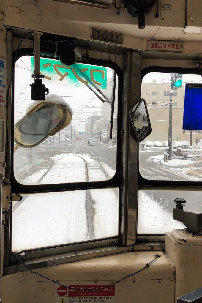 鉄道乗車記録の写真:車窓・風景(6)        「車両後部の窓から撮影。」