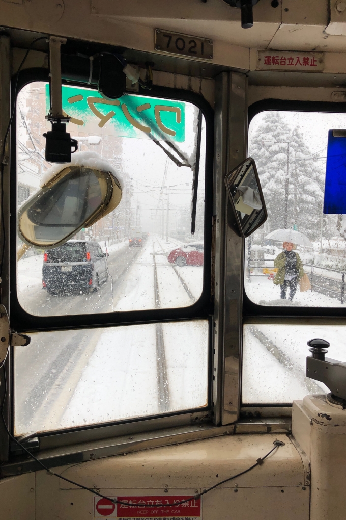 鉄道乗車記録の写真:車窓・風景(11)        「車両後部の窓から撮影。」