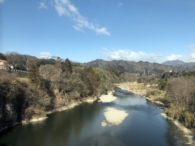 鉄道乗車記録の写真:車窓・風景(7)        「鬼怒川。」