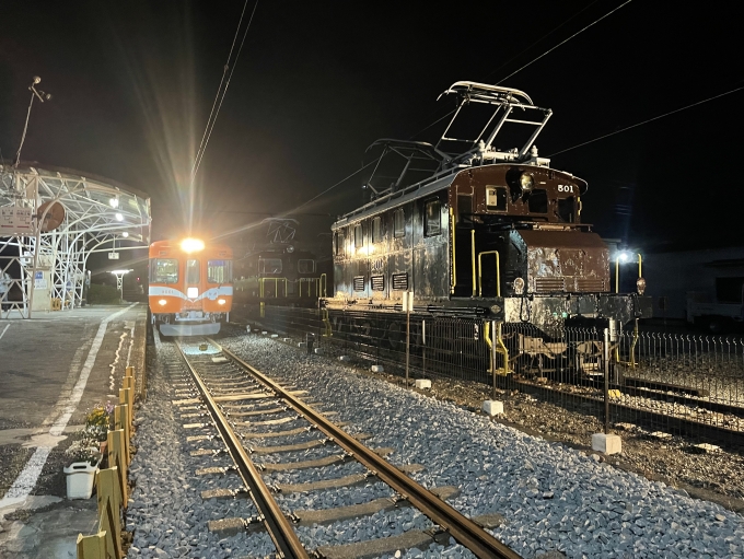 鉄道乗車記録の写真:乗車した列車(外観)(17)        「2番目の停車駅、岳南富士岡駅。」