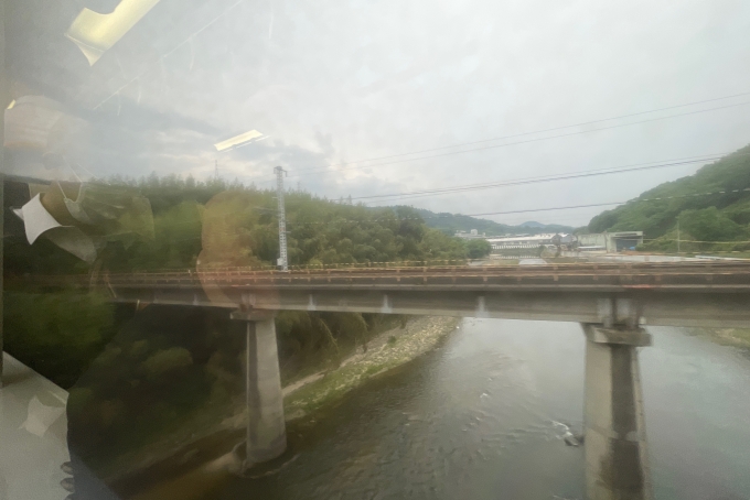 鉄道乗車記録の写真:車窓・風景(9)        「大和川。」