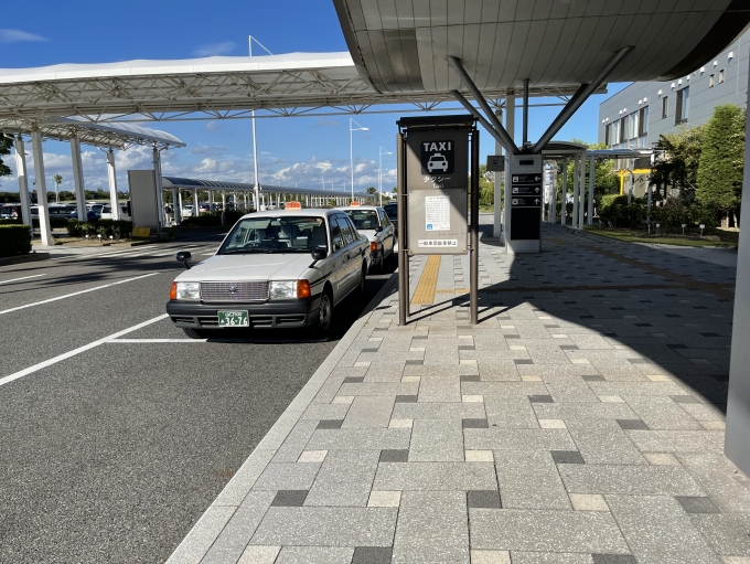 鉄道乗車記録の写真:旅の思い出(2)        「飛行機が遅れたお陰で連絡バスまで時間が空いたので、タクシーで宇部新川駅まで。」