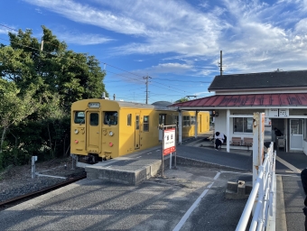 雀田駅から長門本山駅の乗車記録(乗りつぶし)写真