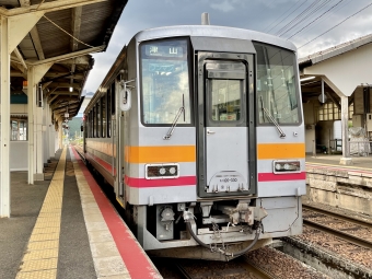 鉄道乗車記録「智頭駅から津山駅(2022/08/06)」の鉄レコ写真