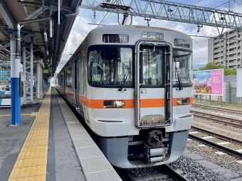 上諏訪駅から豊橋駅の乗車記録(乗りつぶし)写真