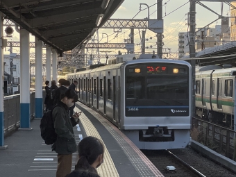 藤沢駅から新百合ヶ丘駅の乗車記録(乗りつぶし)写真