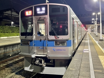 唐木田駅から新宿駅の乗車記録(乗りつぶし)写真