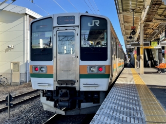 新前橋駅から水上駅:鉄道乗車記録の写真