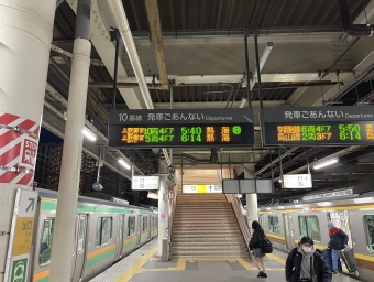 宇都宮駅から小山駅:鉄道乗車記録の写真