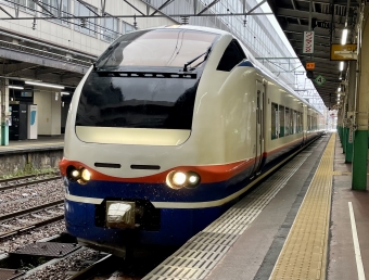 長岡駅から柏崎駅の乗車記録(乗りつぶし)写真