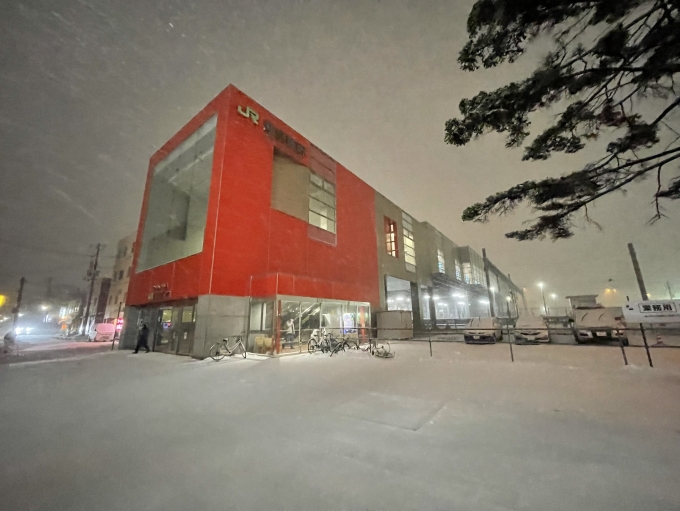 鉄道乗車記録の写真:駅舎・駅施設、様子(10)        「以前来た時と全く別の駅舎になっていてびっくり。」