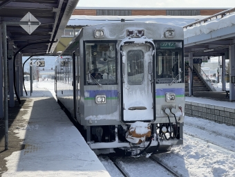 富良野駅から旭川駅:鉄道乗車記録の写真