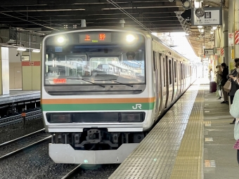 小山駅から大宮駅:鉄道乗車記録の写真