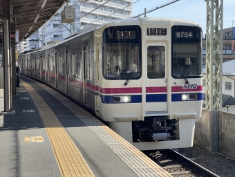高尾駅から高尾山口駅の乗車記録(乗りつぶし)写真