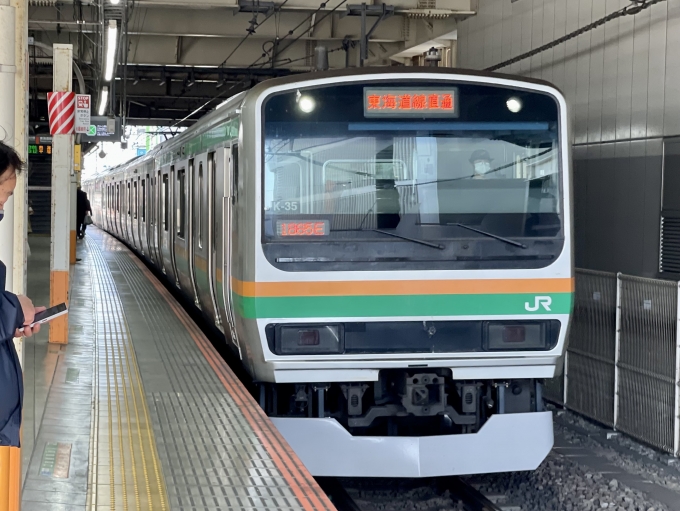 鉄道乗車記録の写真:乗車した列車(外観)(1)        