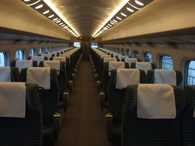 鉄道乗車記録の写真:車内設備、様子(5)        