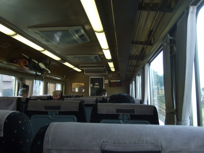 鉄道乗車記録の写真:車内設備、様子(7)     