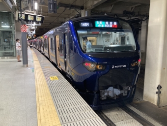 二俣川駅から新宿駅の乗車記録(乗りつぶし)写真