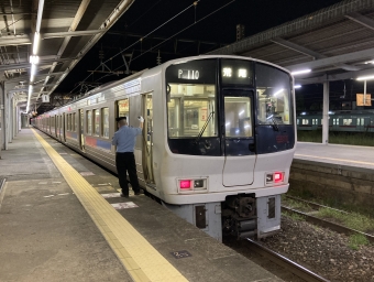 西小倉駅から大牟田駅の乗車記録(乗りつぶし)写真