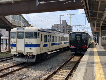 吉野ケ里公園駅から長崎駅の乗車記録(乗りつぶし)写真