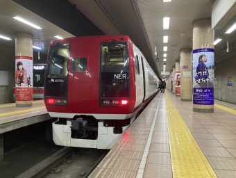 長野駅から信州中野駅の乗車記録(乗りつぶし)写真