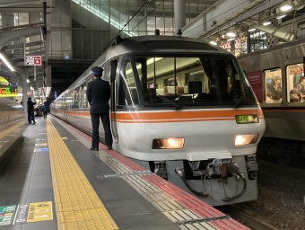 京都駅から大阪駅の乗車記録(乗りつぶし)写真
