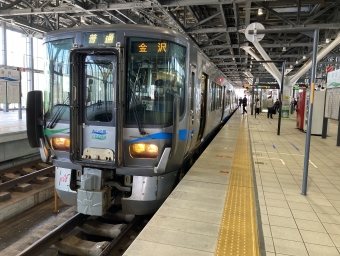 富山駅から金沢駅:鉄道乗車記録の写真