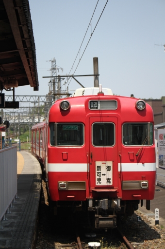 新可児駅から顔戸駅の乗車記録(乗りつぶし)写真