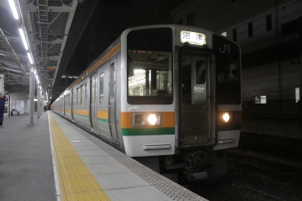 豊橋駅から沼津駅の乗車記録(乗りつぶし)写真