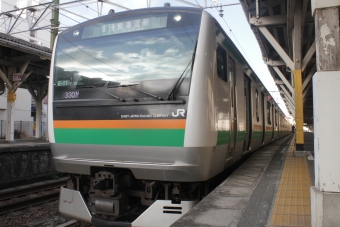 沼津駅から函南駅の乗車記録(乗りつぶし)写真