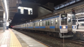 下関駅から小倉駅の乗車記録(乗りつぶし)写真