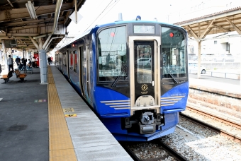 小諸駅から篠ノ井駅の乗車記録(乗りつぶし)写真