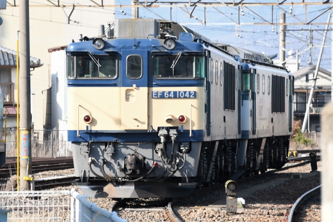 鉄道乗車記録の写真:列車・車両の様子(未乗車)(2)        「原色EF64」