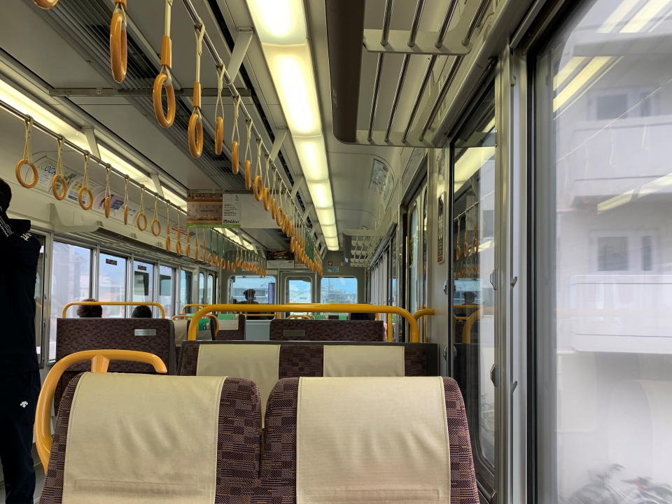 鉄道乗車記録「奈良駅から桜井駅」車内設備、様子の写真(3) by spocker 撮影日時:2022年05月01日