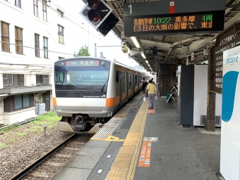 青梅駅から御嶽駅の乗車記録(乗りつぶし)写真