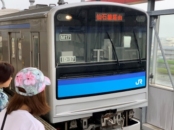 多賀城駅から仙台駅:鉄道乗車記録の写真