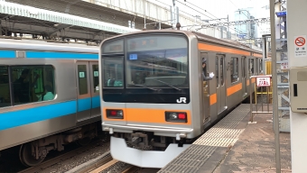 国分寺駅から神田駅の乗車記録(乗りつぶし)写真