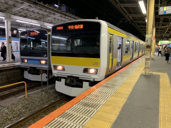 九段下駅から中野駅の乗車記録(乗りつぶし)写真