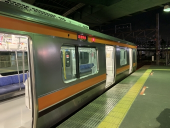 登戸駅から府中本町駅の乗車記録(乗りつぶし)写真