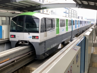 モノレール浜松町駅から流通センター駅の乗車記録(乗りつぶし)写真