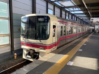 調布駅から北野駅の乗車記録(乗りつぶし)写真