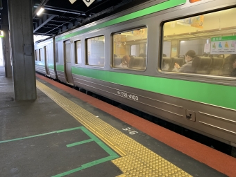 小樽駅から手稲駅:鉄道乗車記録の写真