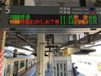 蘇我駅から五井駅:鉄道乗車記録の写真
